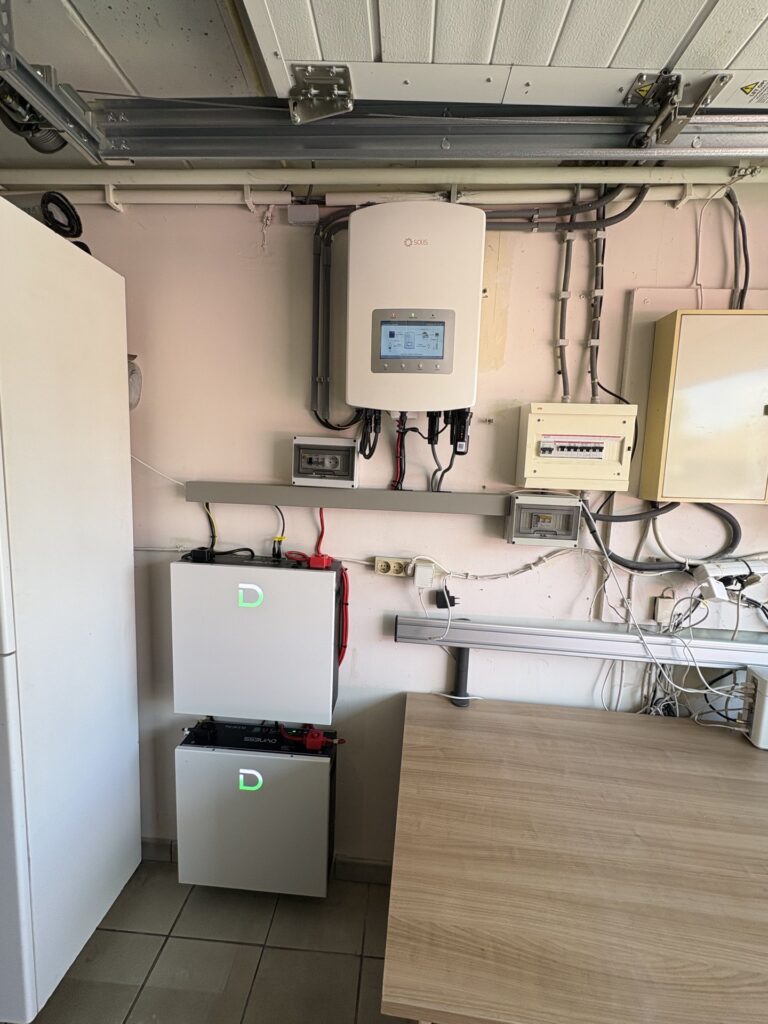 Thuisbatterij en nieuwe omvormer in Meerhout