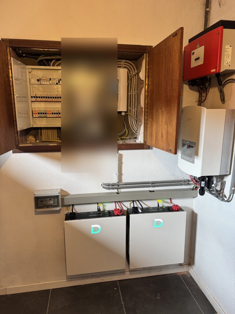 Thuisbatterij en nieuwe omvormer in Kampenhout