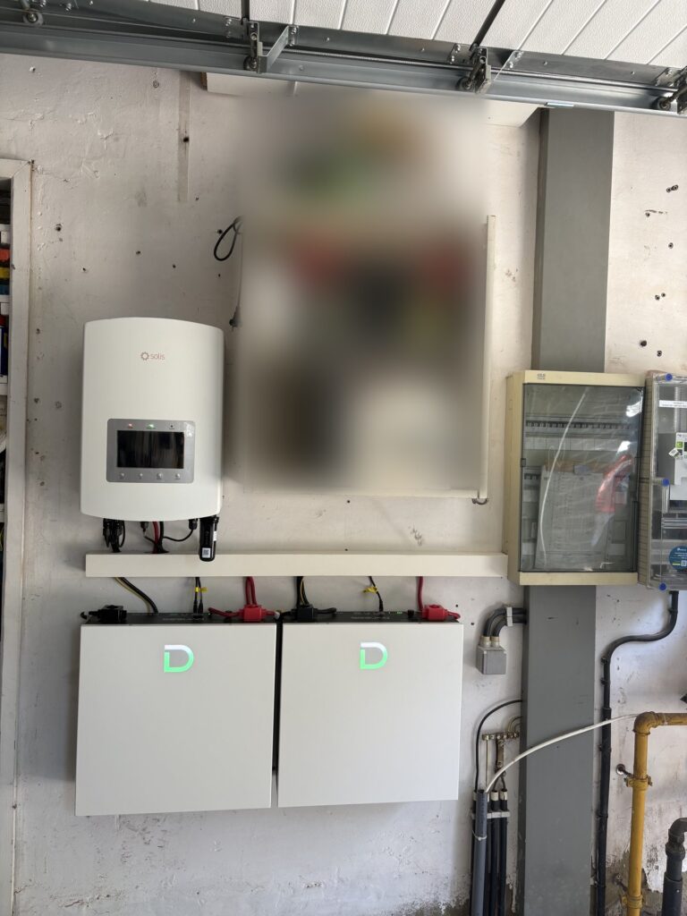 Thuisbatterij en nieuwe omvormer in Liedekerke