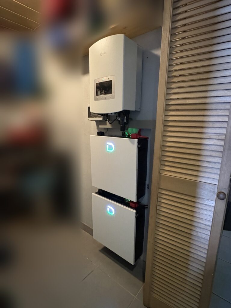 Thuisbatterij van 10 kWh in Gent