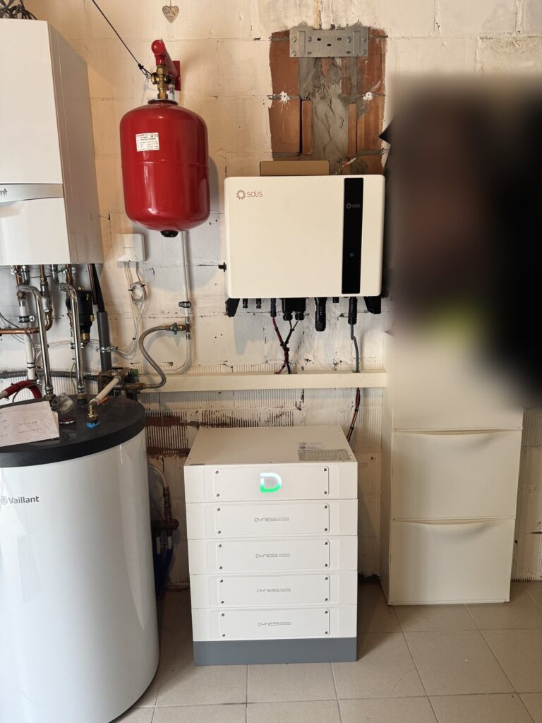Zonnepanelen en 20 kWh thuisbatterij in Glabbeek