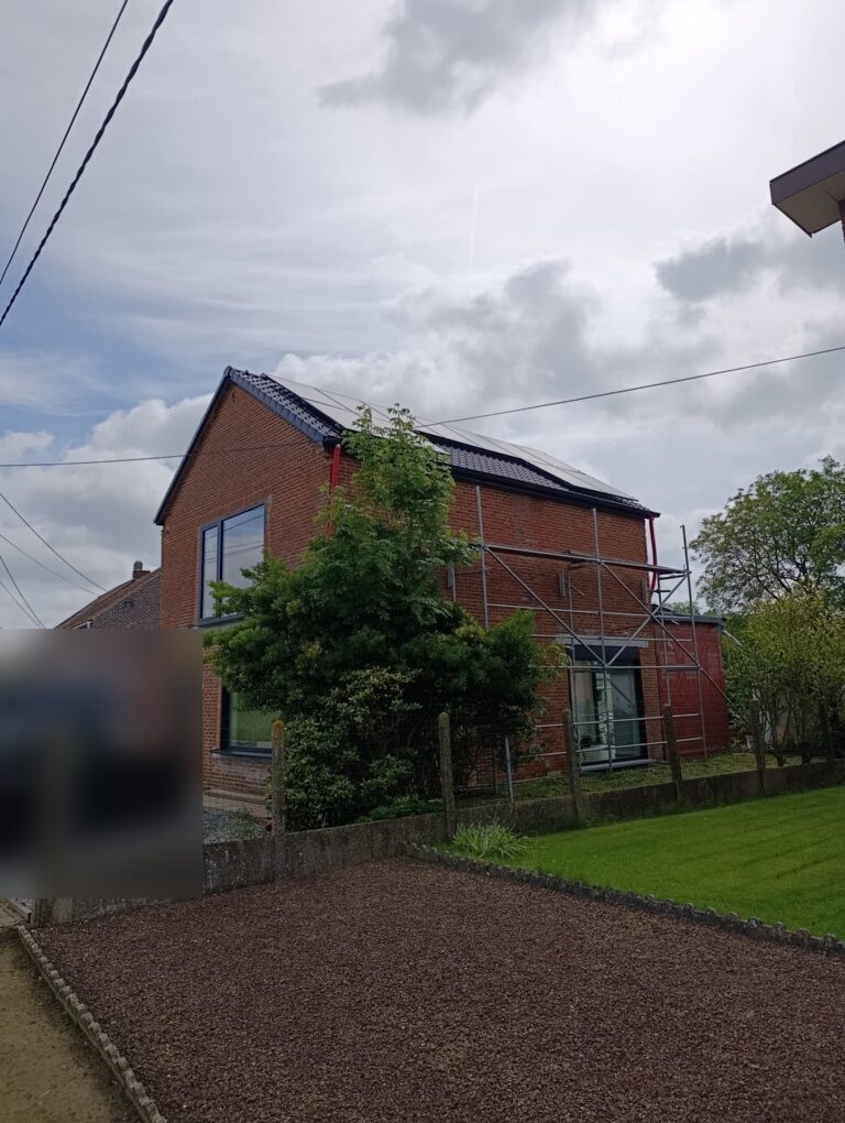 16 zonnepanelen met driefasige Growatt-omvormer in Kortenaken – foto 3