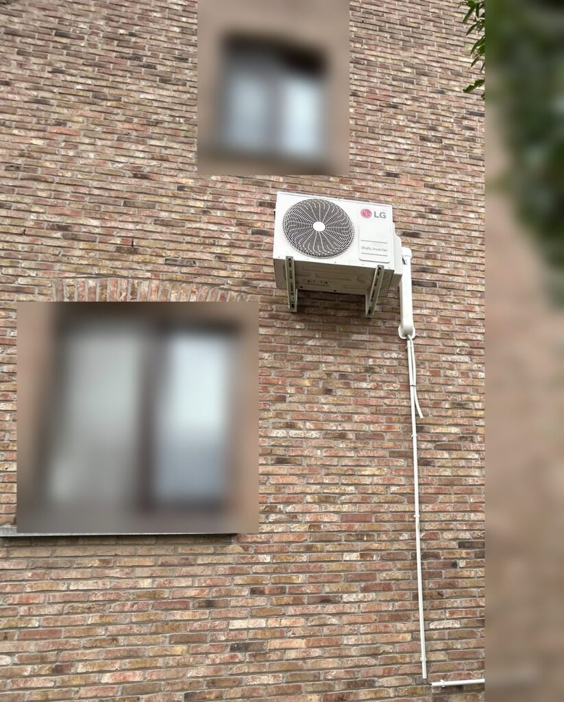 Airconditioning met LG-binnenunits in Tongeren