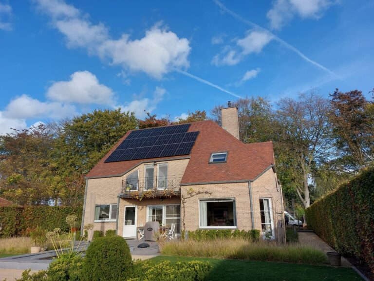 Opbrengst van 10 zonnepanelen