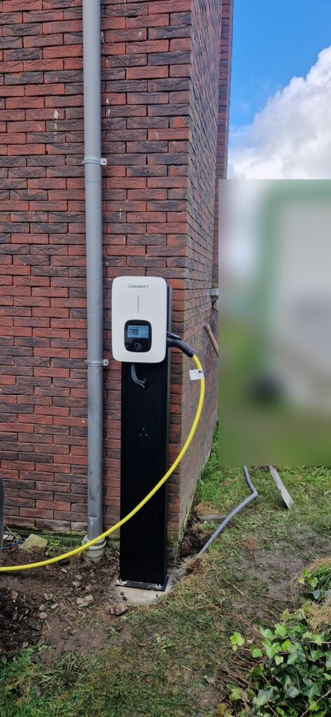 Laadpaal van 22 kW in Zoutleeuw