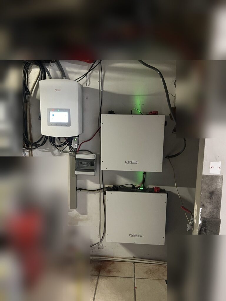 Nieuwe omvormer en thuisbatterij van 10,24 kWh in Aarschot