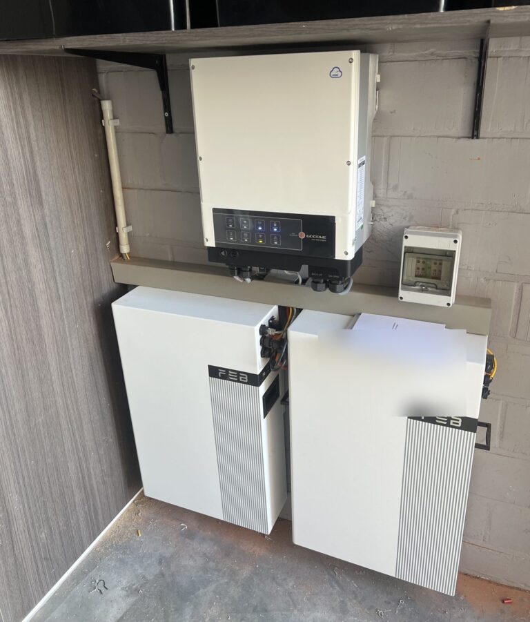 Thuisbatterij van 10,24 kWh in Aartselaar