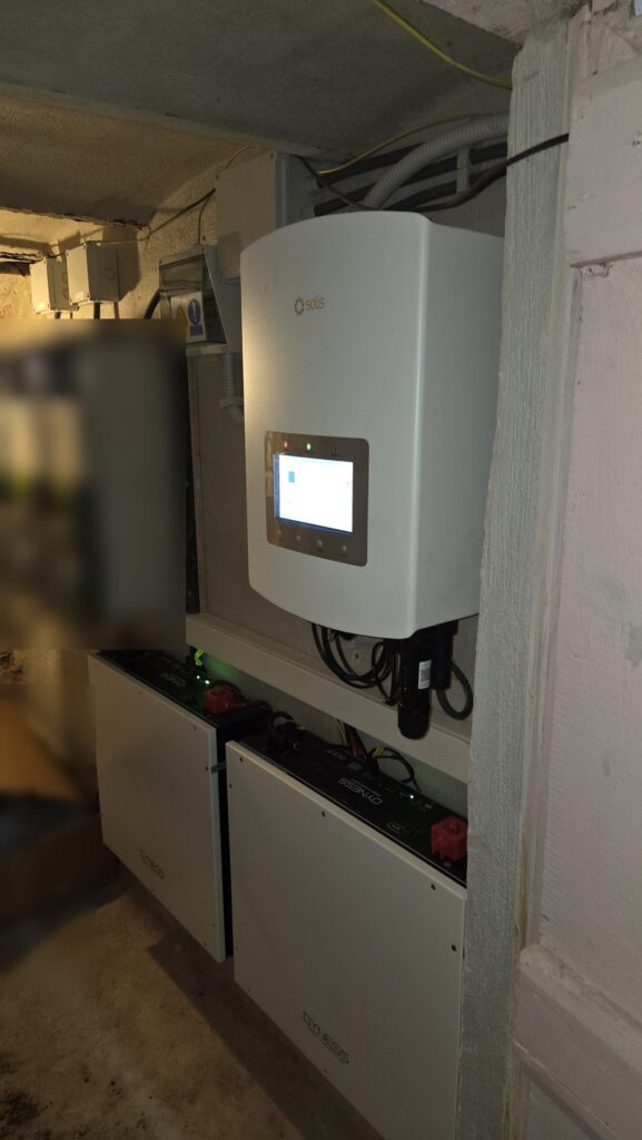 Thuisbatterij van 10,24 kWh in Antwerpen
