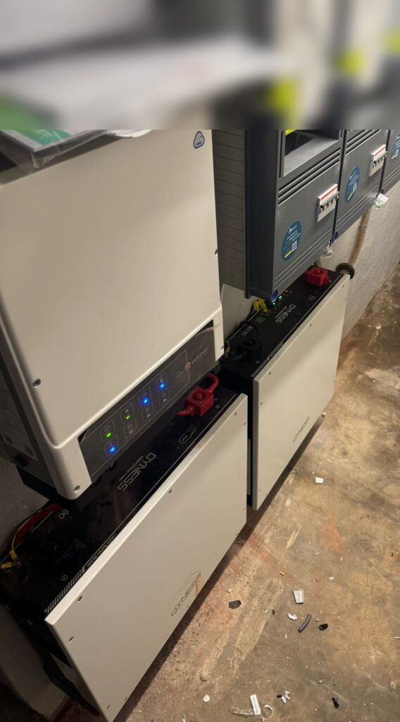 Thuisbatterij van 10,24 kWh in Antwerpen
