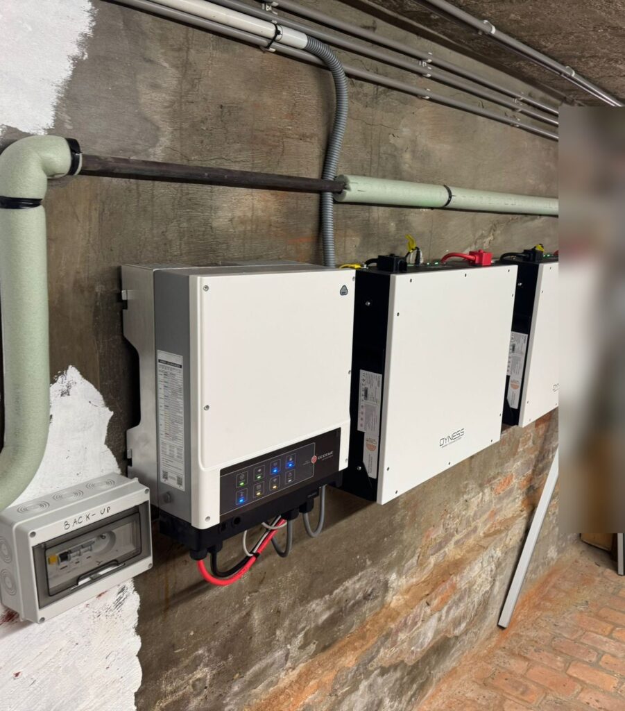 Thuisbatterij van 10,24 kWh in Antwerpen