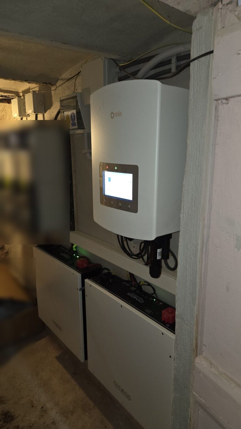 Thuisbatterij van 10,24 kWh in Antwerpen