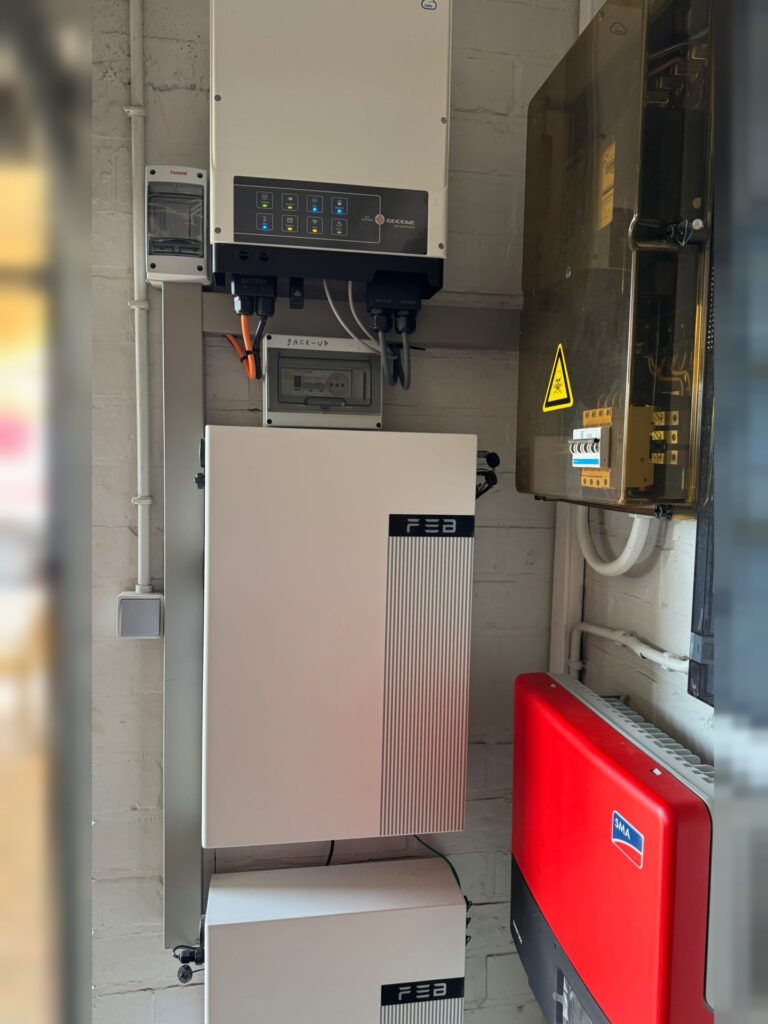 Thuisbatterij van 10,24 kWh in Bekkevoort
