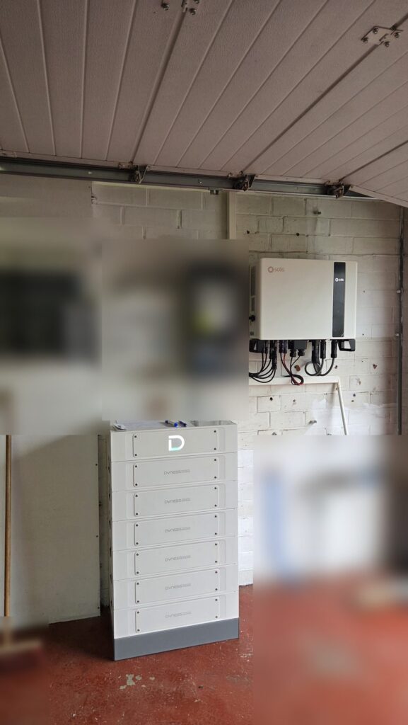Thuisbatterij van 30,72 kWh met back-up in Bertem