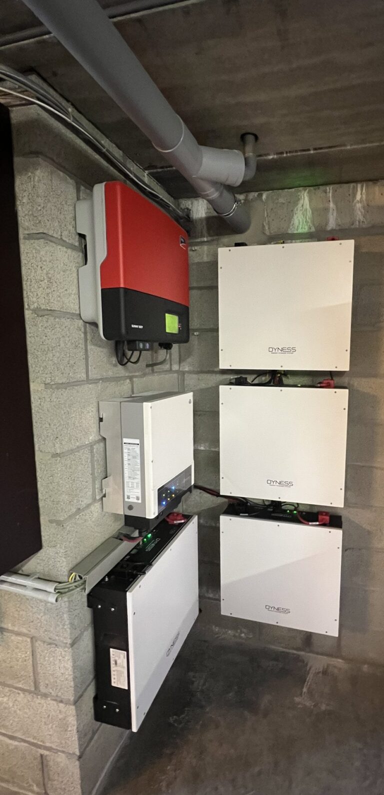 Thuisbatterij van 20,48 kWh in Bilzen-Hoeselt