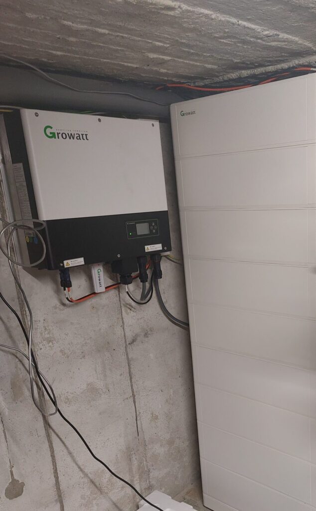 Growatt-thuisbatterij in Borgloon