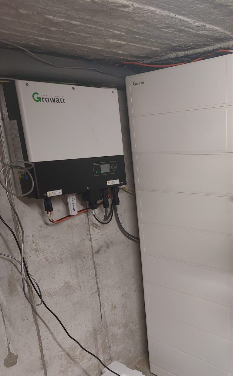 Growatt-thuisbatterij in Borgloon