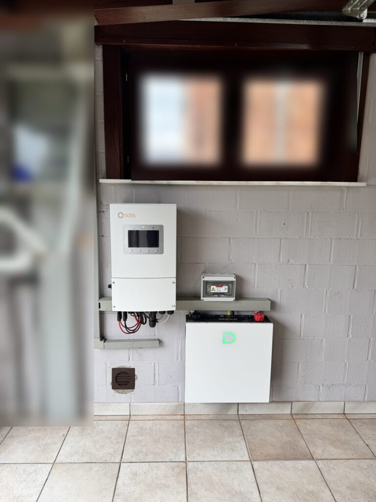 Thuisbatterij en nieuwe omvormer in Boutersem