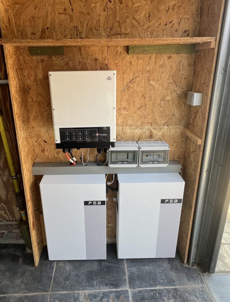 Thuisbatterij van 10,24 kWh in Brakel