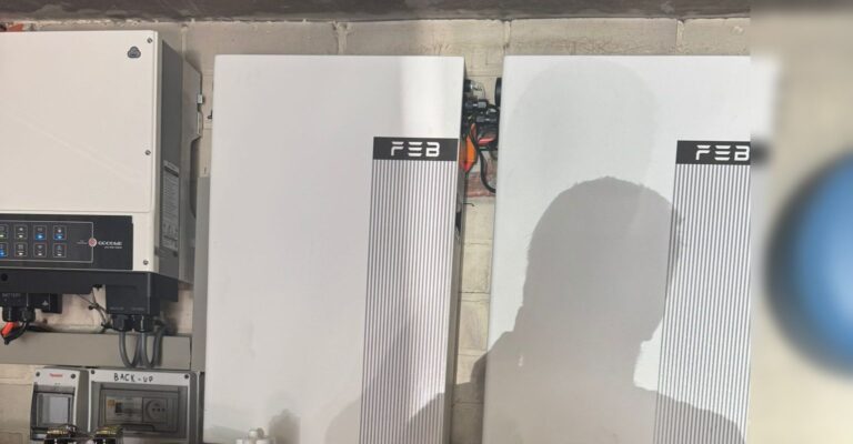Thuisbatterij van 10,24 kWh in Buggenhout