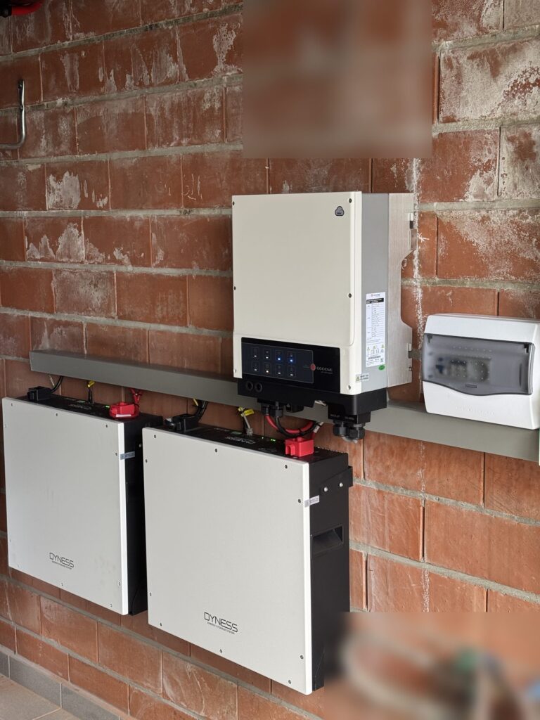 Thuisbatterij van 10,24 kWh in Dendermonde