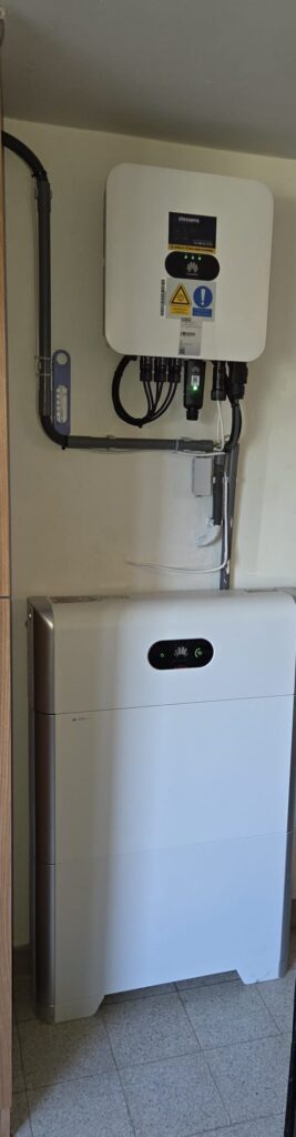 Uitbreiding Huawei-thuisbatterij tot 10 kWh in Diest