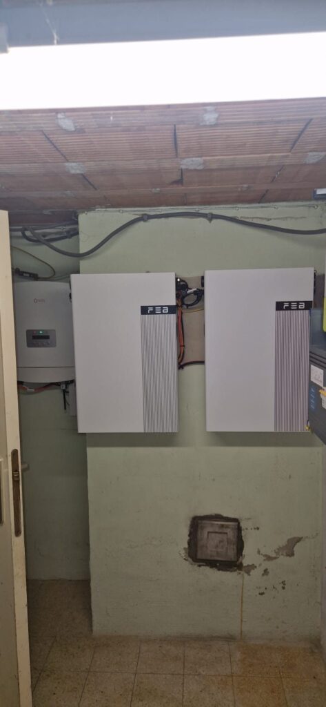 Thuisbatterij van 10,24 kWh in Rotem