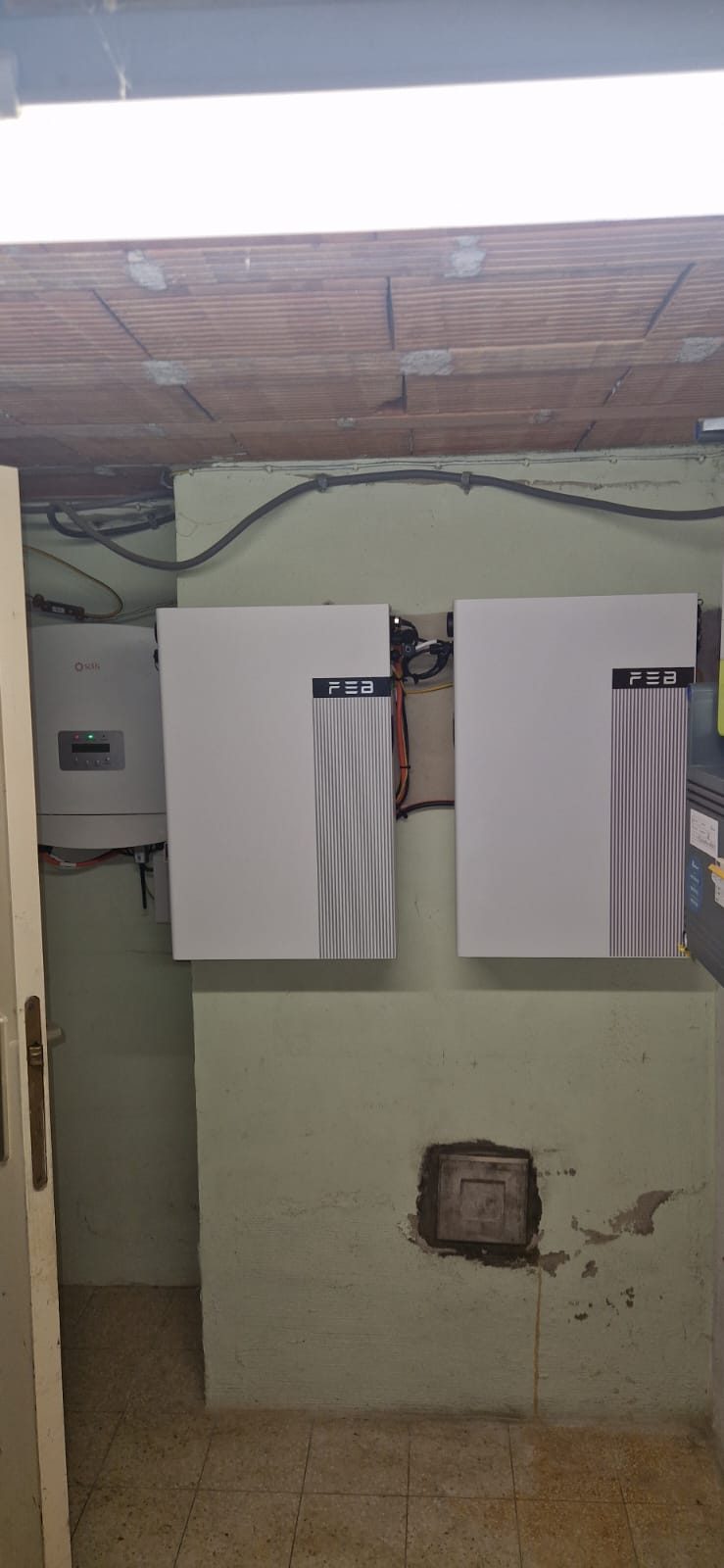 Thuisbatterij van 10,24 kWh in Rotem