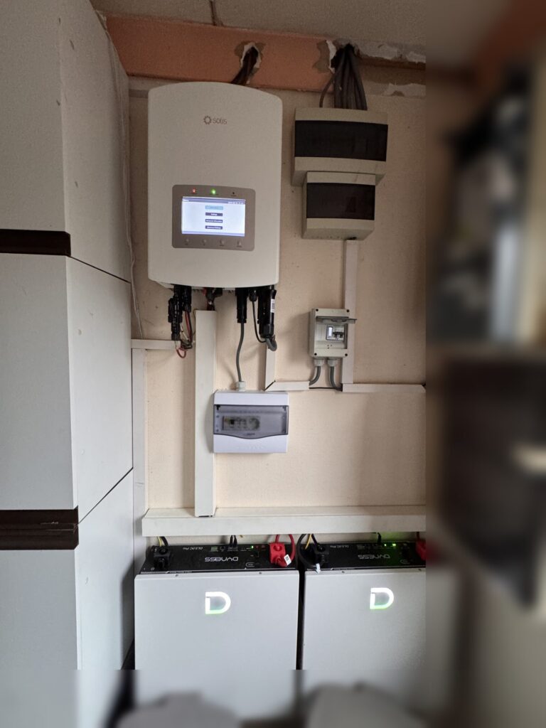 Thuisbatterij van 10,24 kWh met nieuwe omvormer in Dilsen-Stokkem