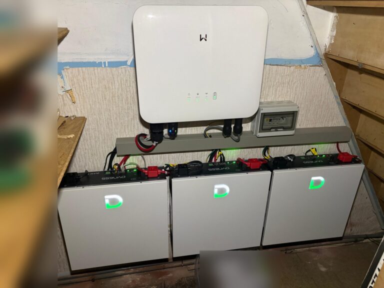 Thuisbatterij van 15,36 kWh, AC-gekoppeld, in Dilsen-Stokkem