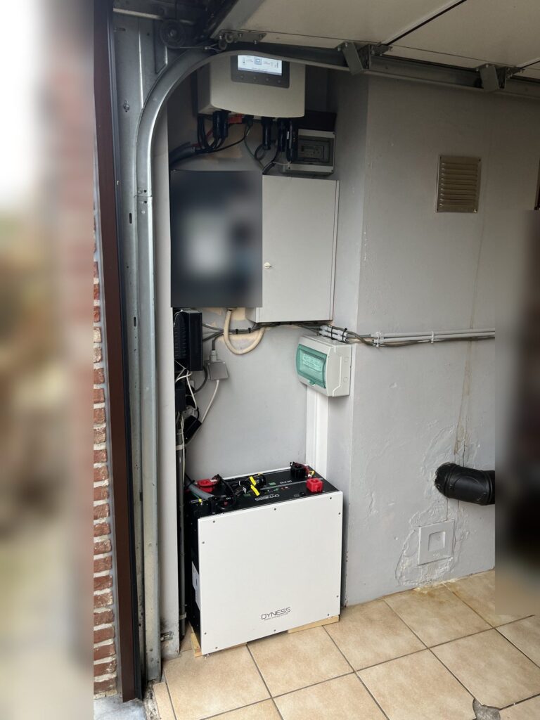 Thuisbatterij van 10,24 kWh in Dilsen-Stokkem