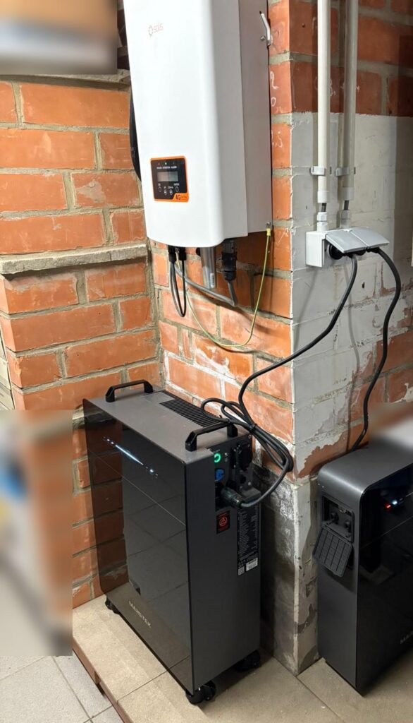 Thuisbatterij van 10,24 kWh in Dilsen-Stokkem