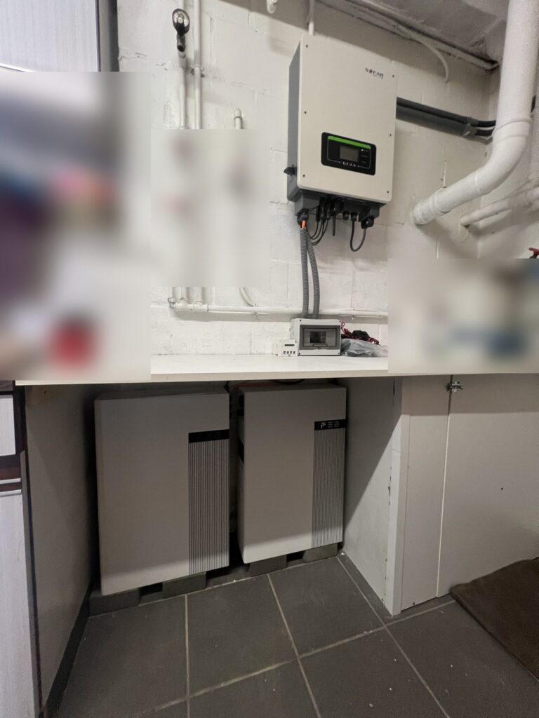 Thuisbatterij van 10,24 kWh in Dilsen-Stokkem