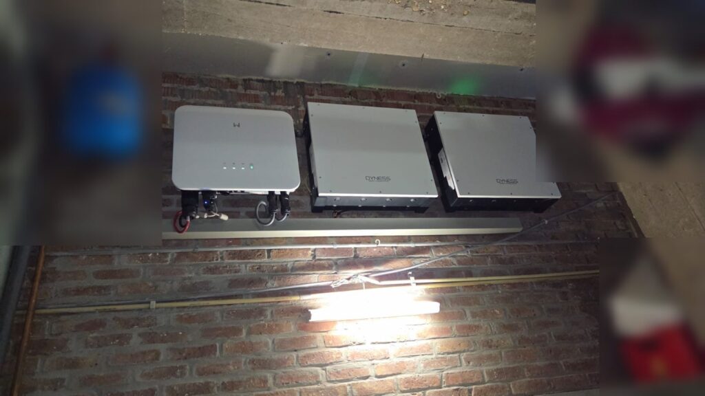 Thuisbatterij van 10,24 kWh in Edegem