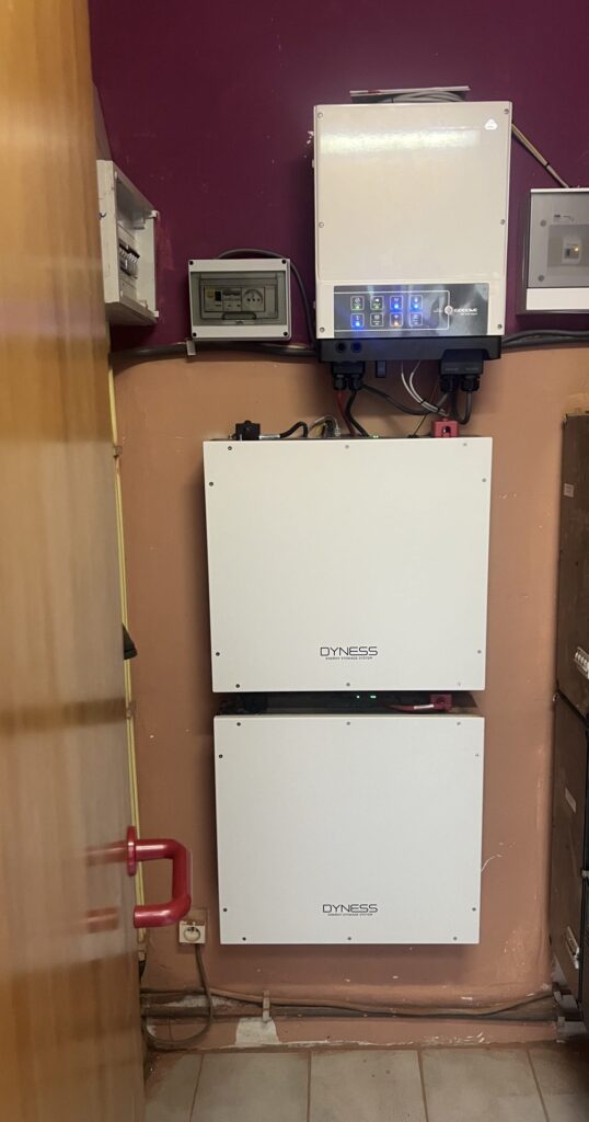 Thuisbatterij van 10,24 kWh in Edegem