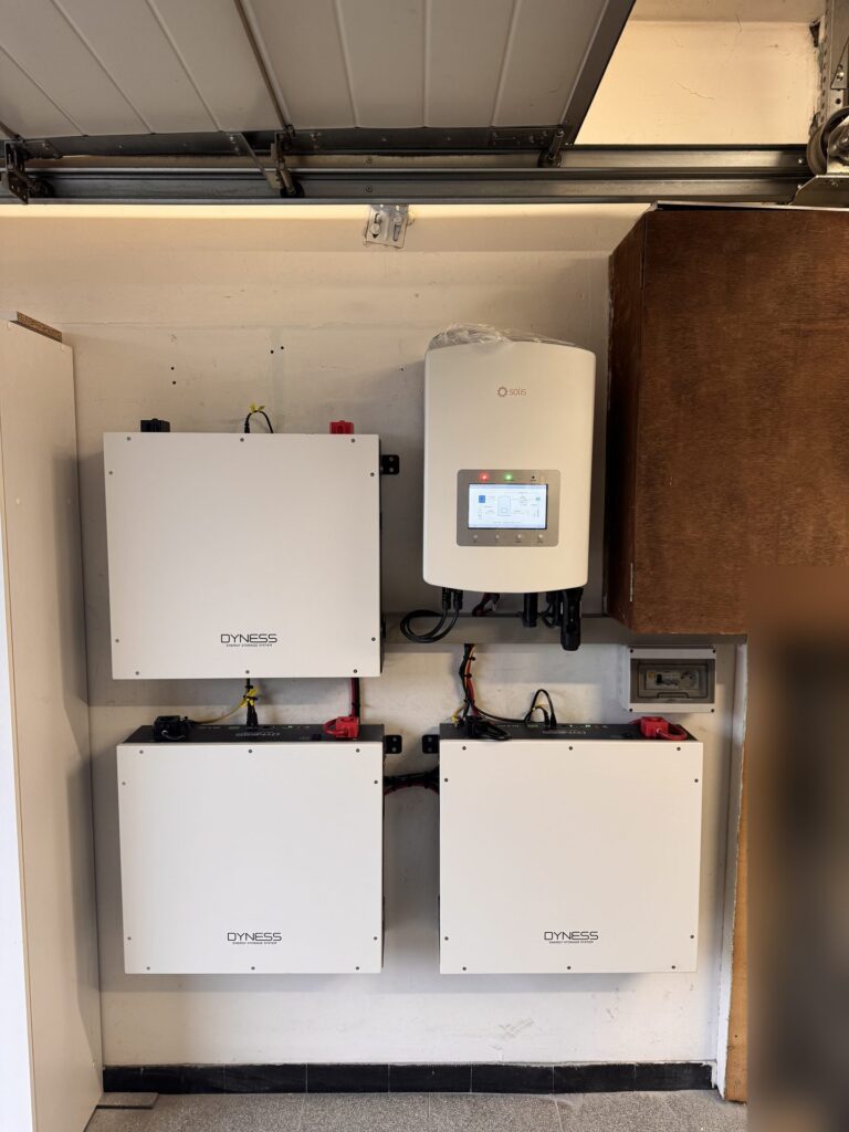 Zonnepanelen met thuisbatterij van 15,36 kWh in Genk