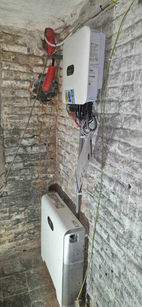 Huawei LUNA2000-thuisbatterij in Sint-Amandsberg (Gent)