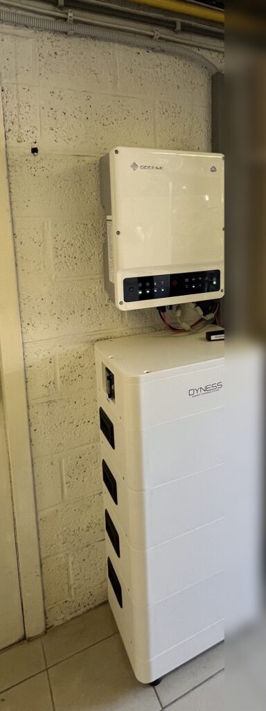 Thuisbatterij van 14,21 kWh in Haacht