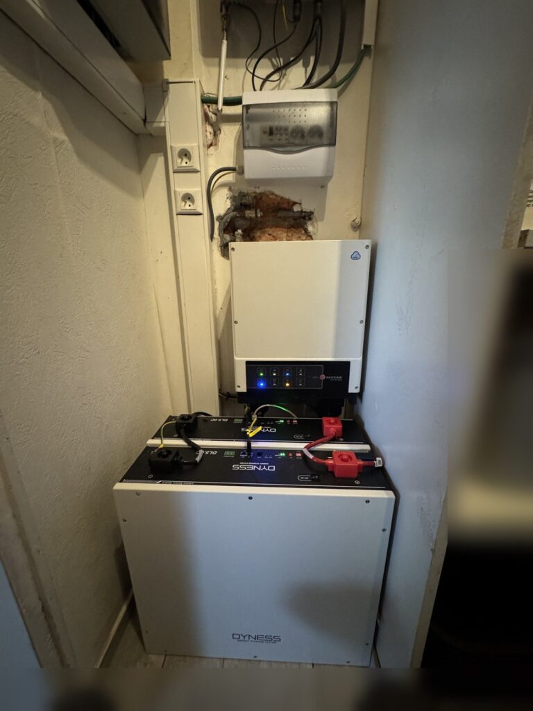 Thuisbatterij van 10,24 kWh in Halen