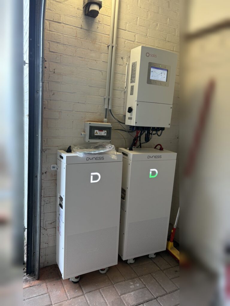 Thuisbatterij van 32 kWh in Hamont-Achel