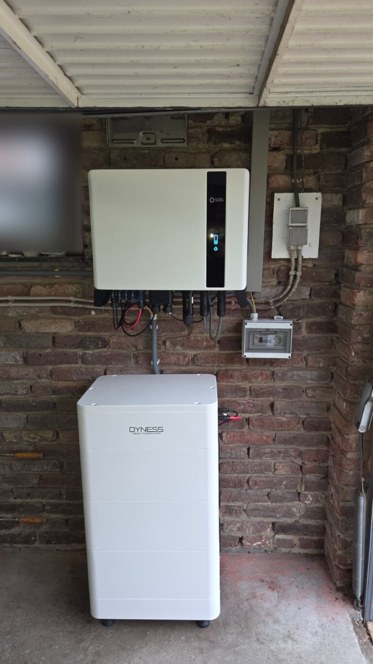 Thuisbatterij van 10,66 kWh met nieuwe omvormer in Hasselt – foto 2