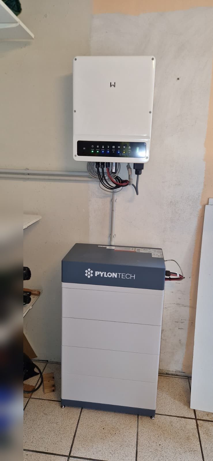 Nieuwe omvormer en thuisbatterij van 20,48 kWh in Herk-de-Stad