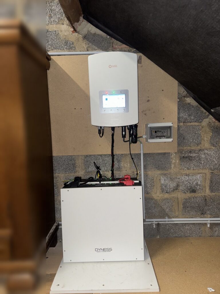 Thuisbatterij van 10,24 kWh in Houthalen-Helchteren