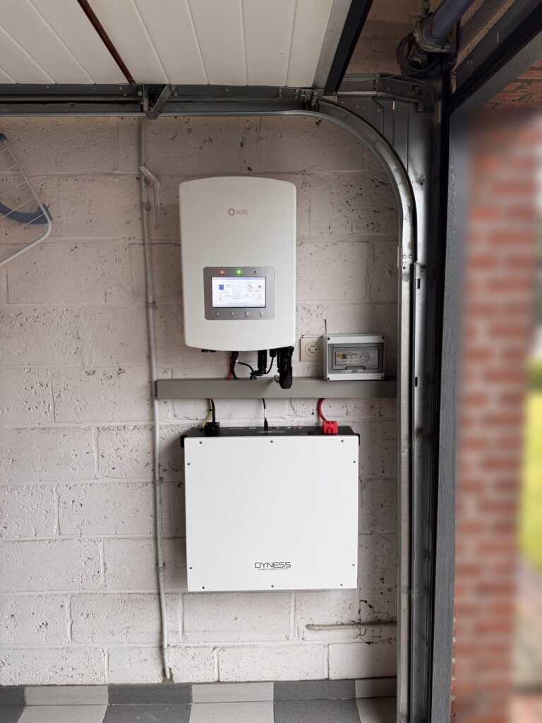 AC-gekoppelde thuisbatterij van 5,12 kWh in Houthalen-Helchteren