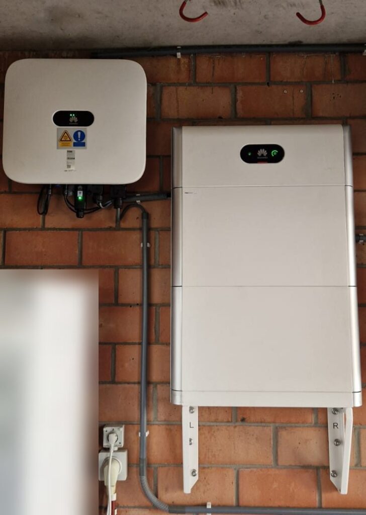Uitbreiding Huawei-thuisbatterij tot 10 kWh in Kapellen