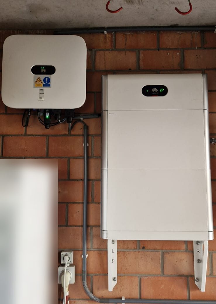 Uitbreiding Huawei-thuisbatterij tot 10 kWh in Kapellen