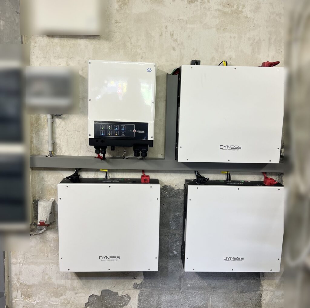 Thuisbatterij van 15,36 kWh in Kortenaken