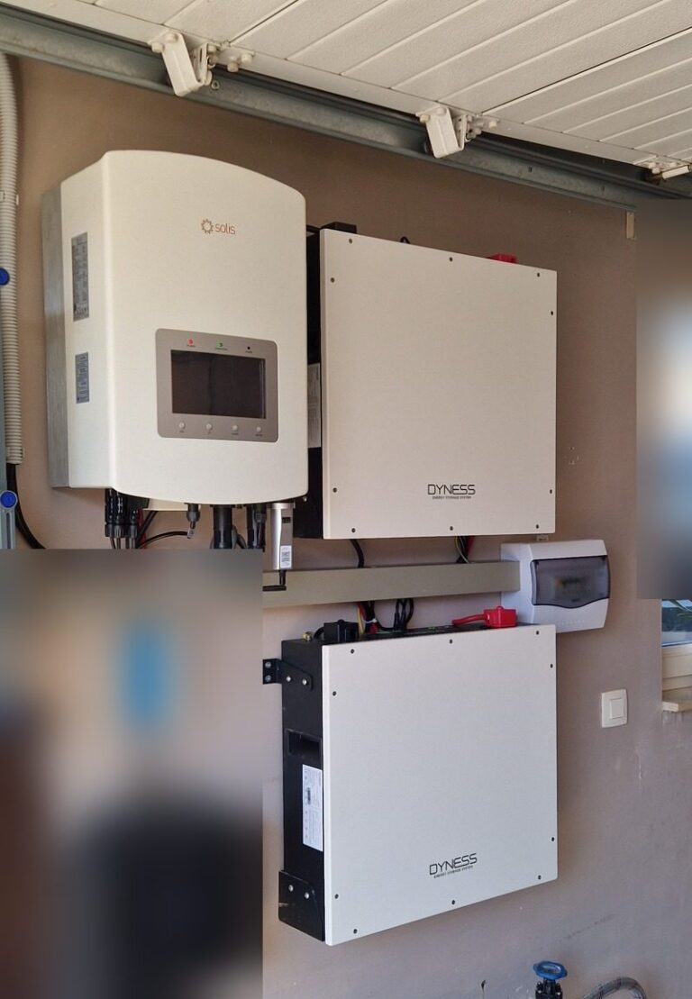 Nieuwe omvormer en thuisbatterij van 10,24 kWh in Kortenaken