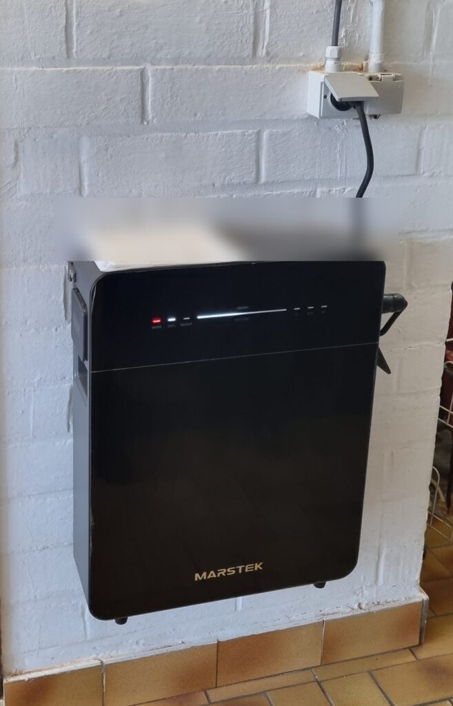 Plug-in thuisbatterij van 5,12 kWh in Kuurne