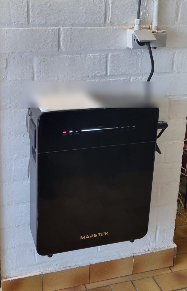 Plug-in thuisbatterij van 5,12 kWh in Kuurne