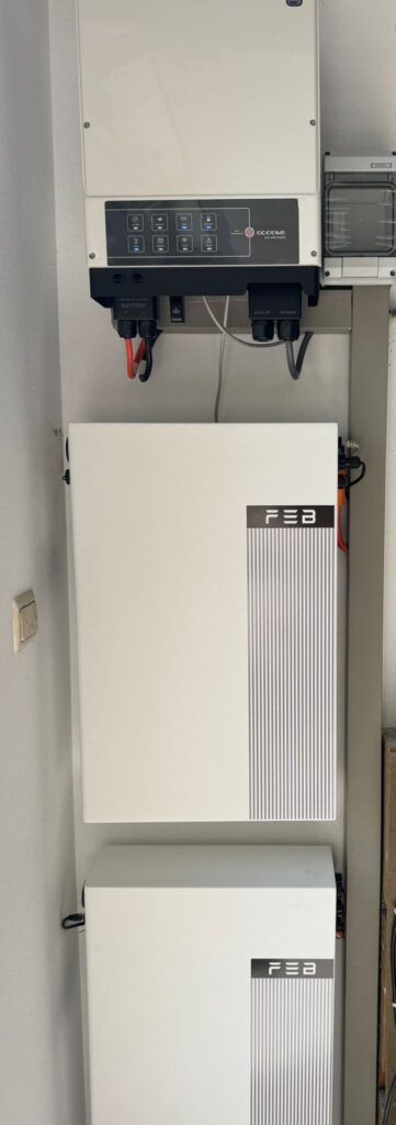 Thuisbatterij van 10,24 kWh in Lanaken